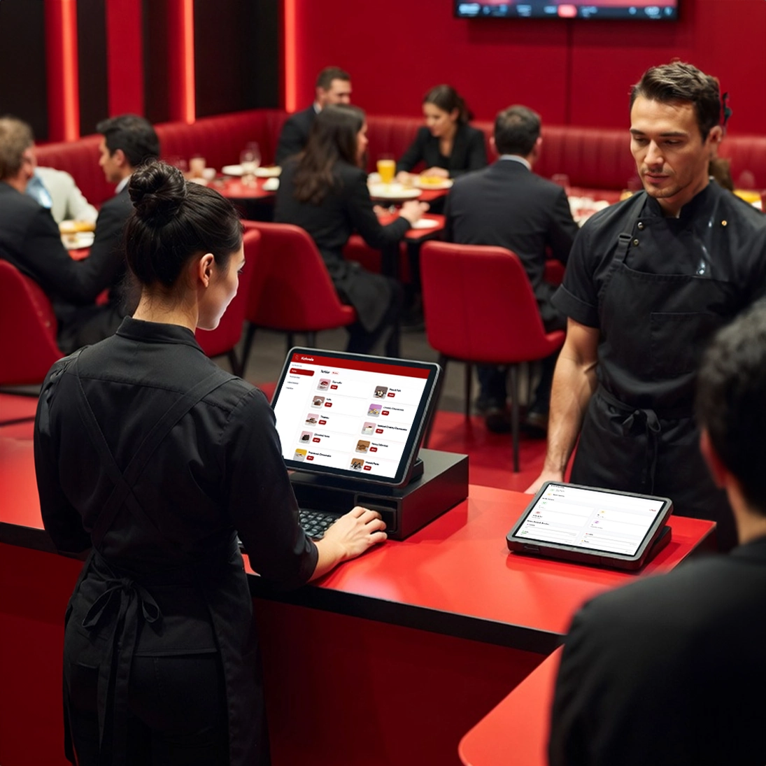 Garsonlar İçin Mobil Sipariş Hızı